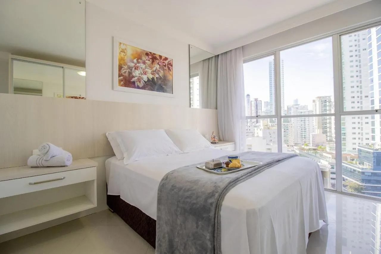 Apartmán Prg12 - Linda Vista, Climatizado, 10º Andar, Wi-Fi Balneário Camboriú